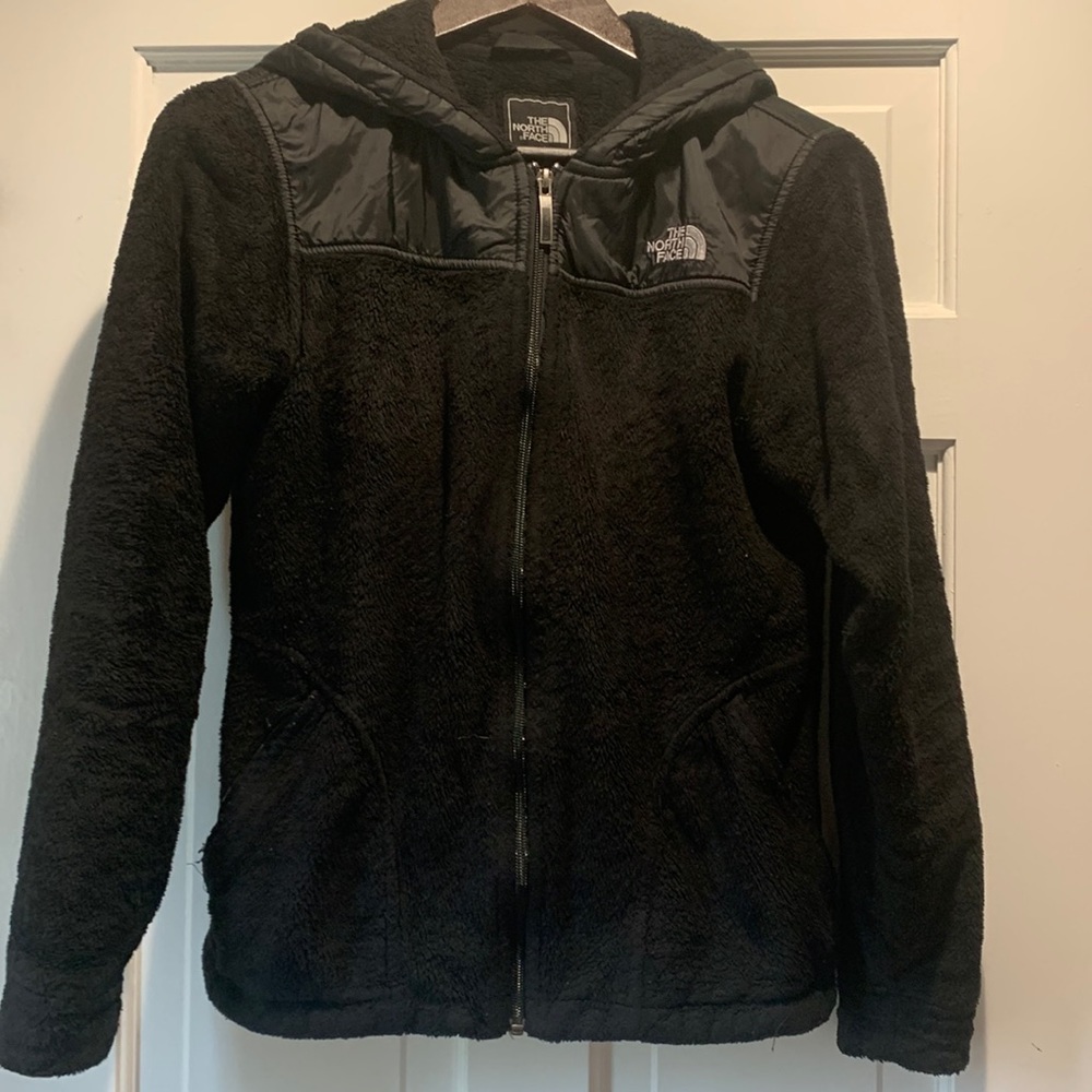 The North Face sweatshirt